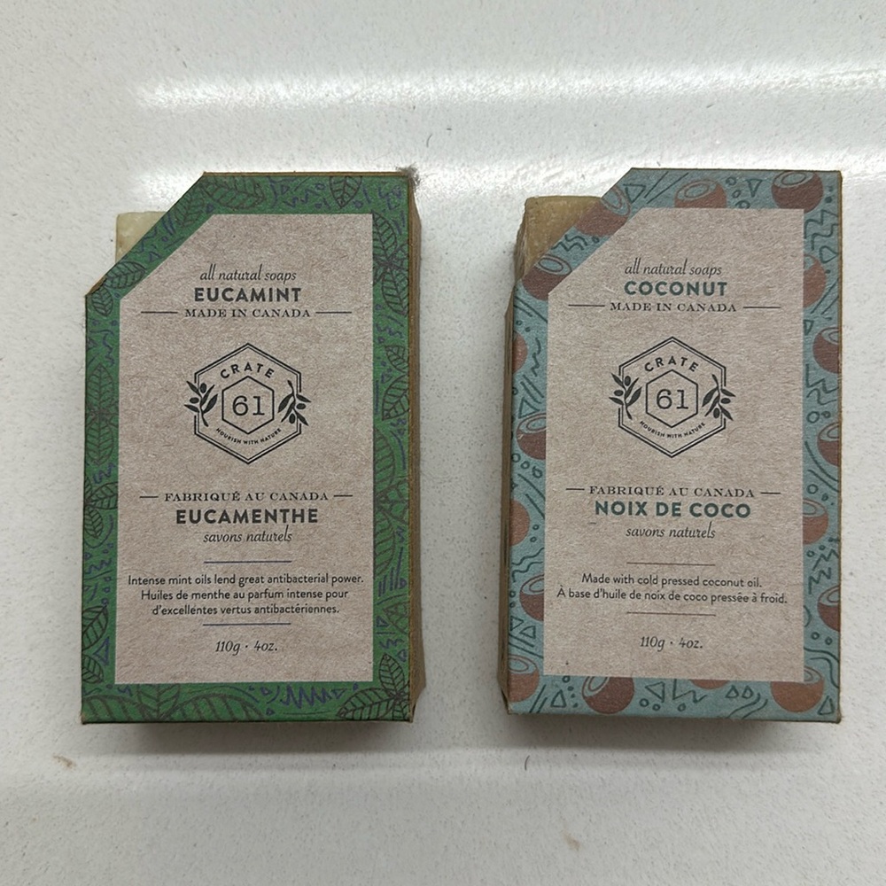 *** Crate 61 - Vegan Natural Bar Soap
